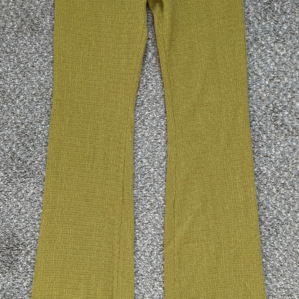 Zara Olive Boot Cut Pants